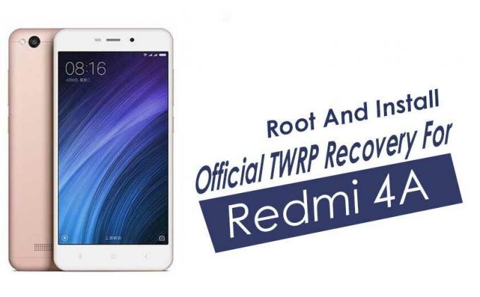Izkoristite in namestite uradno obnovitev TWRP za Xiaomi Redmi 4A