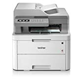 Imagen de la impresora láser a color Brother DCP-L3550CDW: todo en uno, inalámbrica / USB 2.0, impresora / escáner / fotocopiadora, impresión a 2 caras, 18PPM, impresora A4, impresora de oficina pequeña / oficina en casa
