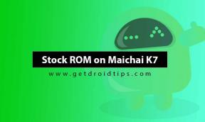 Sådan installeres lager-ROM på Maichai K7 [Firmware Flash-fil]
