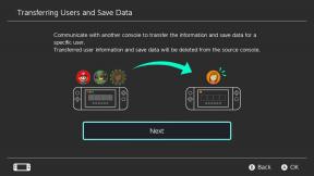 A felhasználói adatok átvitele és a Nintendo Switch megtakarítása