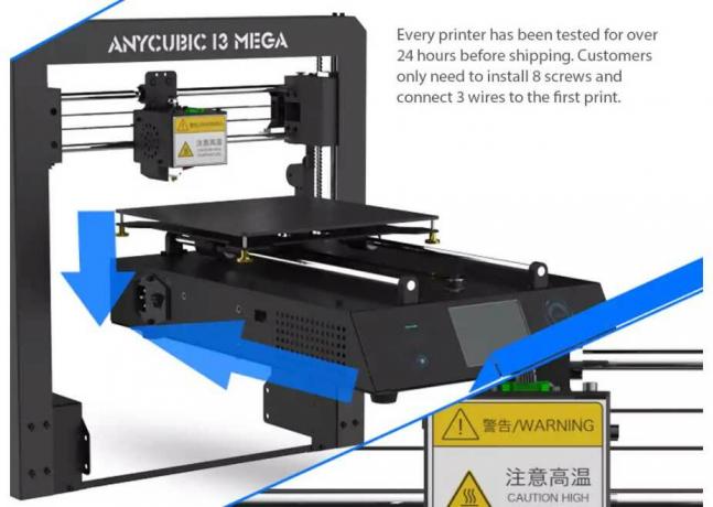 [Najbolja ponuda] Anycubic I3 MEGA Full Metal Frame FDM 3D printer - mora provjeriti