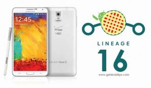 Slik installerer du Lineage OS 16 på Galaxy Note 3-basert 9.0 Pie [All Variant]