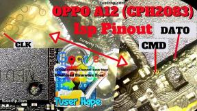 Распиновка Oppo A12 CPH2083 ISP EMMC