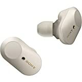 Sony WF-1000XM3 Gerçekten Kablosuz Kulaklıklı Kulaklıkları Önleyen Sektör Lideri Gürültüyü Önleyen Alexa Ses Kontrolü ve Telefon Görüşmesi İçin Mikrofonlu Kulaklık, Gümüş