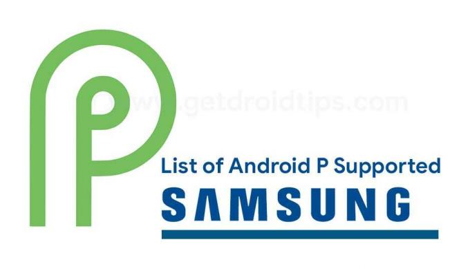 Seznam Android 9.0 Pie Podprta naprava Samsung Galaxy
