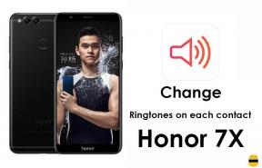 Slik setter du ringetoner på hver kontakt på Honor 7X