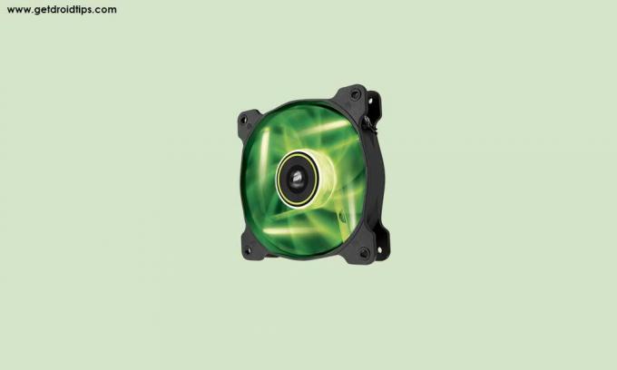 Refroidissement par ventilateur à haute pression statique verte de la série SP 120mm LED de Corsair Air