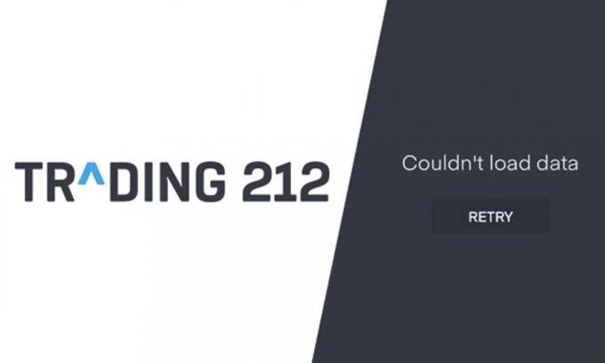 Solución: Trading 212 no pudo cargar el error de datos