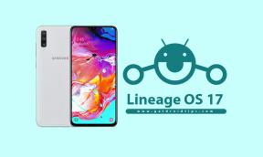 Lejupielādējiet un instalējiet Lineage OS 17.1 Galaxy A70 (Android 10 Q)