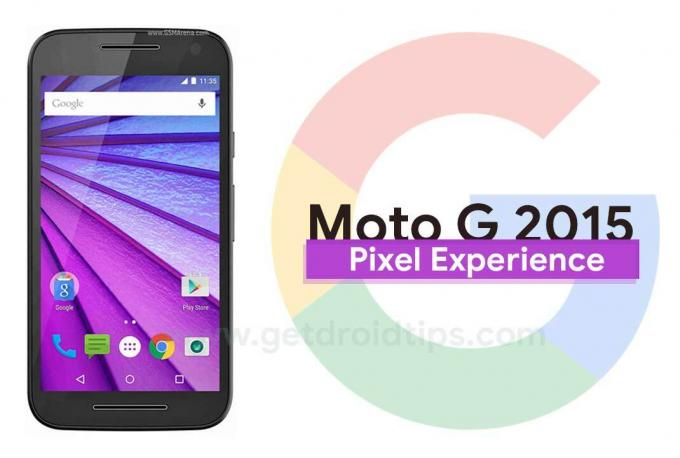 تحديث Android 8.1 Oreo على أساس Pixel Experience ROM على Moto G 2015 (إصدار Go)