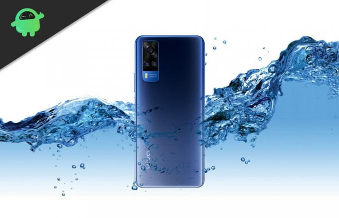 Виво Y51 2020 е водоустойчив смартфон през 2020 г.