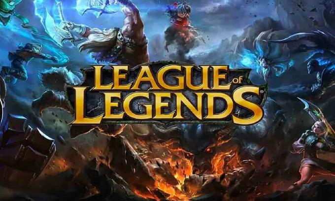Corrigir a notificação de League of Legends temporariamente desativada