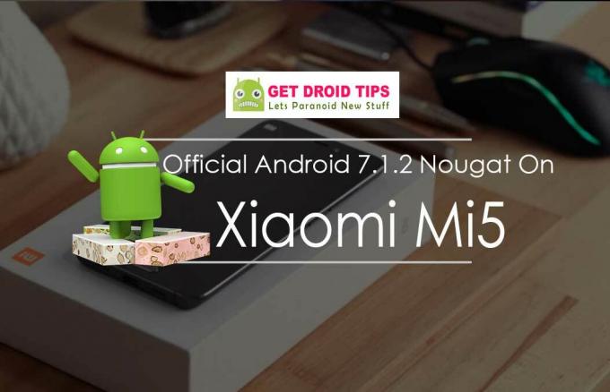Download Installer Android 7.1.2 Nougat på Xiaomi Mi5 (brugerdefineret ROM, AICP)