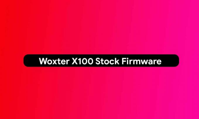 A Stock ROM telepítése a Woxter X100-ra