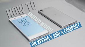 Ladda ner och uppdatera Android Nougat på Xperia X och X Compact manuellt