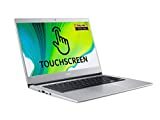 Pilt Acer Chromebook 14 CB514-1HT-st ((Intel Pentium N4200, 4 GB RAM, 128 GB eMMC, 14-tolline Full HD puutetundlik ekraan, Chrome OS, hõbe)