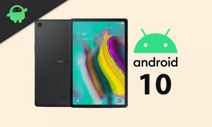 Download T725XXU1BTF7: Galaxy Tab S5e Android 10-update