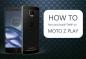 כיצד לשרש ולהתקין את ה- TWRP הרשמי עבור Moto Z Play