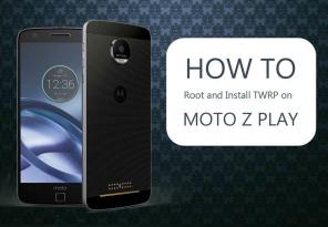 Sådan rodfæstes og installeres officiel TWRP til Moto Z Play