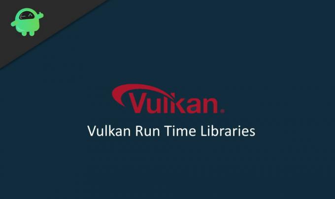 O que são bibliotecas de tempo de execução Vulkan? Como removê-lo?