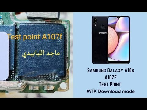 Testovací bod ISP Samsung M10s SM-M107F | PinOUT UFS