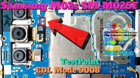 Punto de prueba del ISP del Samsung Galaxy M02s SM-M025F