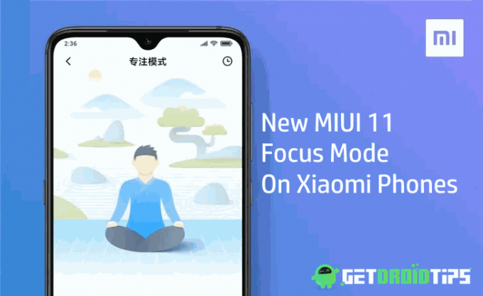 Aquí el nuevo modo de enfoque MIUI 11 en teléfonos Xiaomi