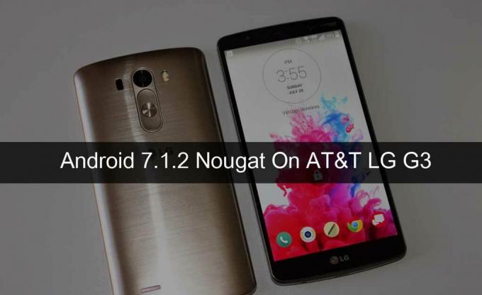 Töltse le a hivatalos Android 7.1.2 nugát telepítését az AT&T LG G3 - AICP-re