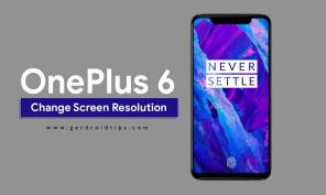 كيفية تغيير دقة الشاشة على OnePlus 6