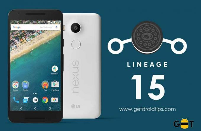 Sådan installeres Lineage OS 15 til Nexus 5X