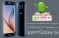 Atsisiųskite „Sprint Galaxy S6“ įdiegti „G920PVPU4DQC7 Nougat“ naujinimą