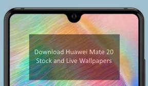 Laadige alla Huawei Mate 20 aktsiad ja live-taustapildid