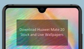 Last ned Huawei Mate 20 lager og live bakgrunnsbilder