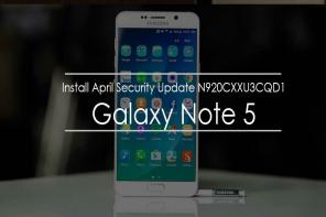 Unduh Pembaruan Keamanan April N920CXXU3CQD1 untuk Galaxy Note 5 (Nougat)