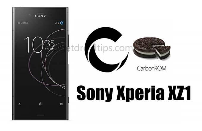 Posodobite CarbonROM na Sony Xperia XZ1 na osnovi Android 8.1 Oreo [v6.1]