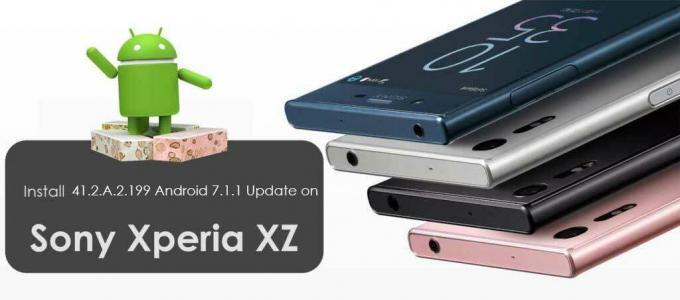 Installer 41.2.A.2.199 Android 7.1.1 Nougat FTF-opdatering på Xperia XZ