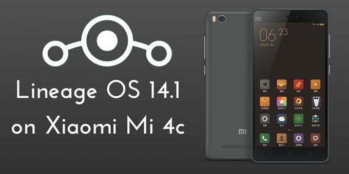 Lineage OS 14.1 installimine Xiaomi Mi 4c-le