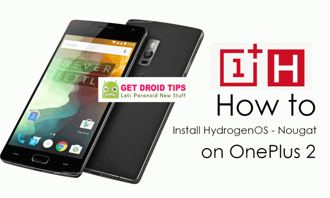 Como instalar o HydrogenOS com base no Android Nougat no OnePlus 2