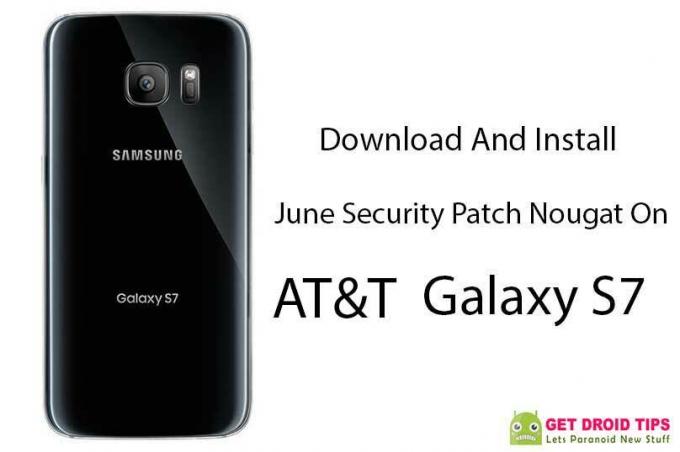 Laadige alla AT & T Galaxy S7-le installige G930AUCU4BQF3 juuni turvapaiga nuga