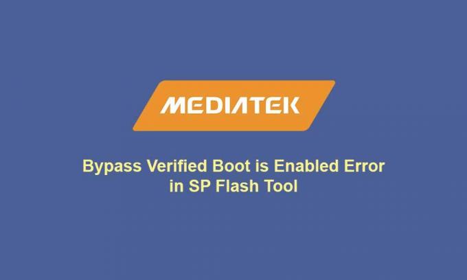 Jak obejít ověřené spuštění je povolena chyba v nástroji SP Flash Tool