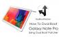 Πώς να κάνετε διπλή εκκίνηση Galaxy Note Pro 12.2 Χρήση του Dual Boot Patcher