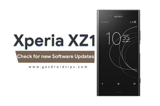 Kako preveriti, ali obstajajo nove posodobitve programske opreme na Sony Xperia XZ1