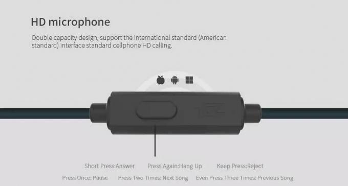 Koop KZ ZS6 op maat gemaakte hybride hifi-oortelefoons voor de beste prijs op Gearbest