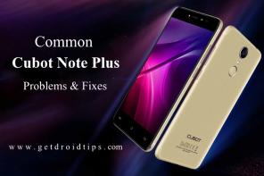 Често срещани проблеми и поправки на Cubot Note Plus