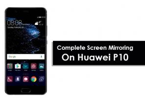 Come completare il mirroring dello schermo su Huawei P10 / P10 plus