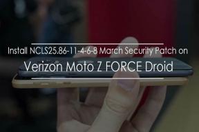 Installer NCLS25.86-11-4-6-8 marts sikkerhedspatch på Verizon Moto Z Force Droid