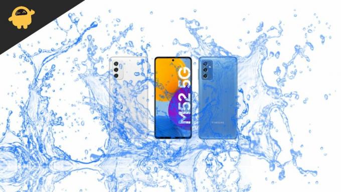 هو هاتف ذكي Samsung Galaxy F42 5G و M52 5G مقاوم للماء