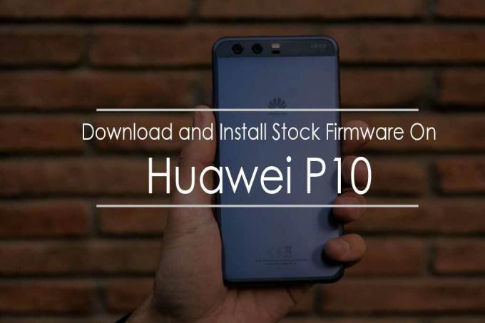 הורד התקן את הקושחה המלאית של Huawei P10 B152 (VTR-L09) (אירופה)