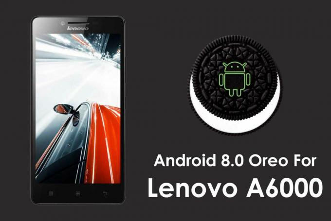 Laadige alla AOSP Android 8.0 Oreo Lenovo A6000 Plus (kohandatud ROM) jaoks