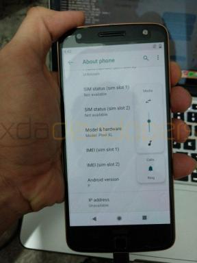 Scarica e installa Android 9.0 Pie per Moto Z (DP4)